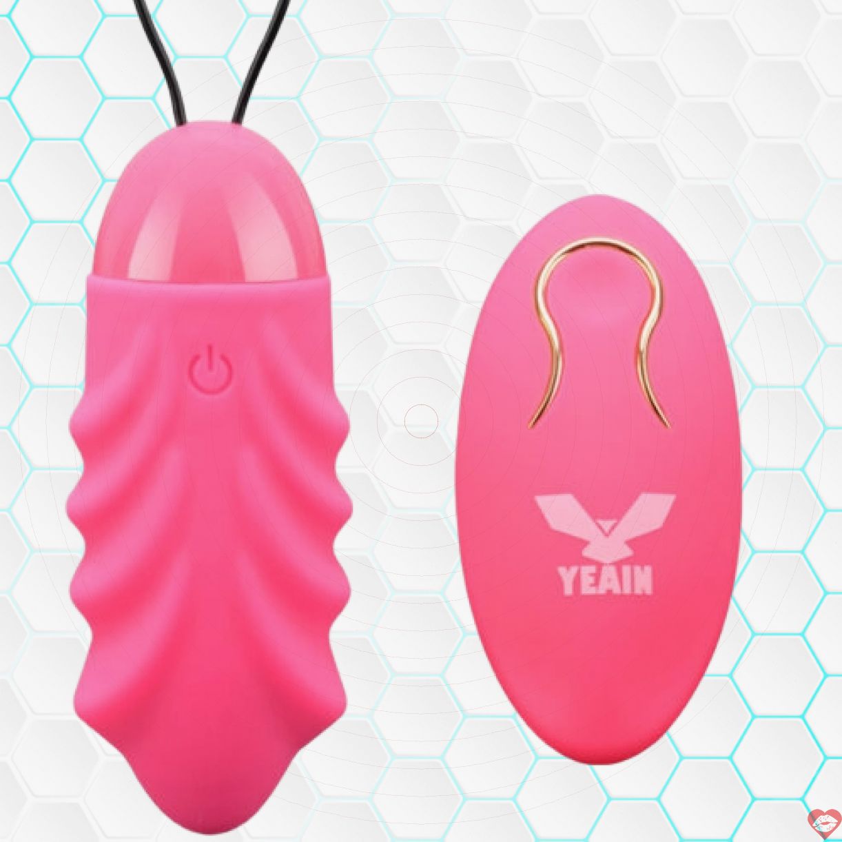 Trứng rung Yeain gân gai mềm điều khiển xa, siêu hưng phấn 