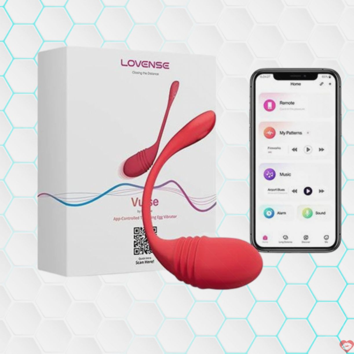 Lovense Vulse thông minh - Trứng rung thụt điều khiển app, kích thích 