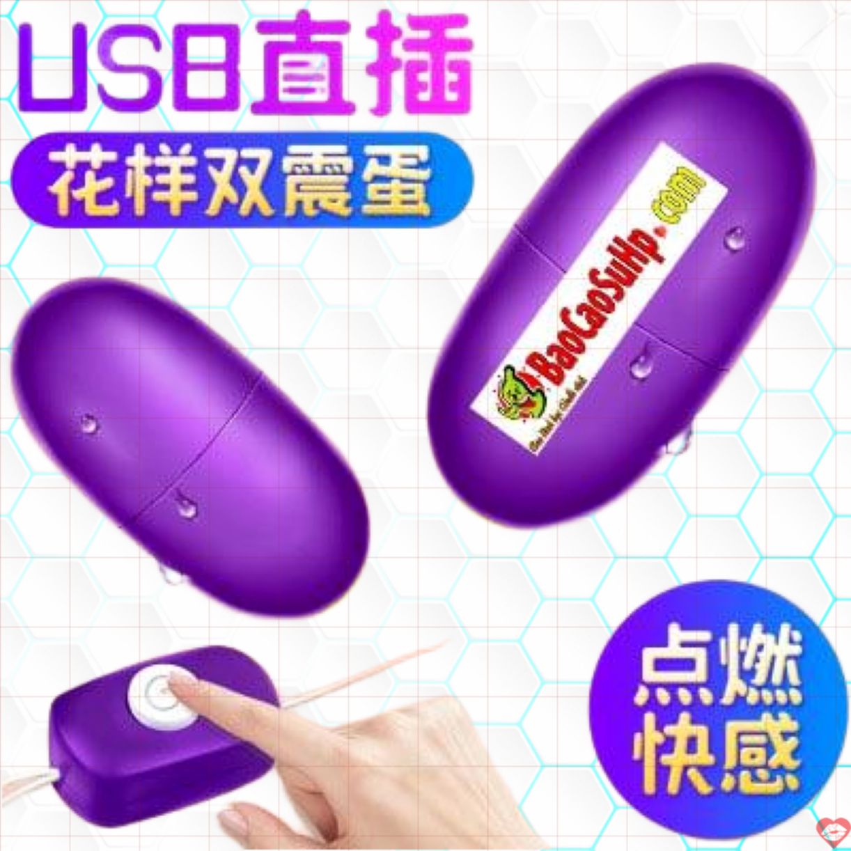Trứng rung Mizzzee USB giá tốt kích thích mạnh mẽ, sướng 