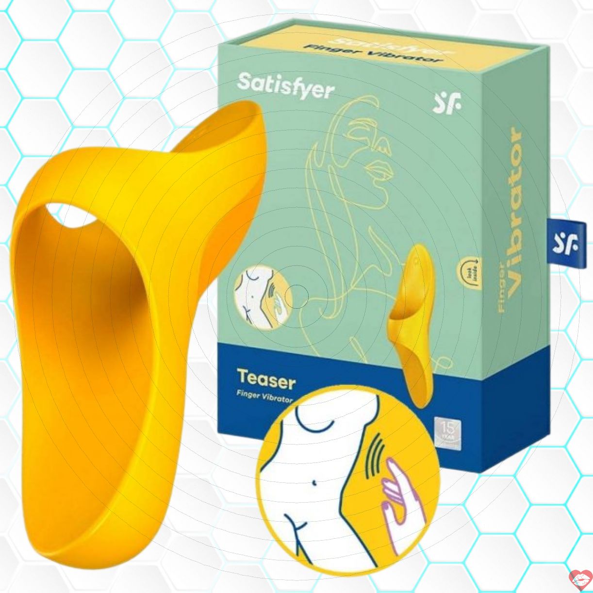 Sextoys rung ngón tay Satisfyer USA cao cấp, kích thích mạnh mẽ 
