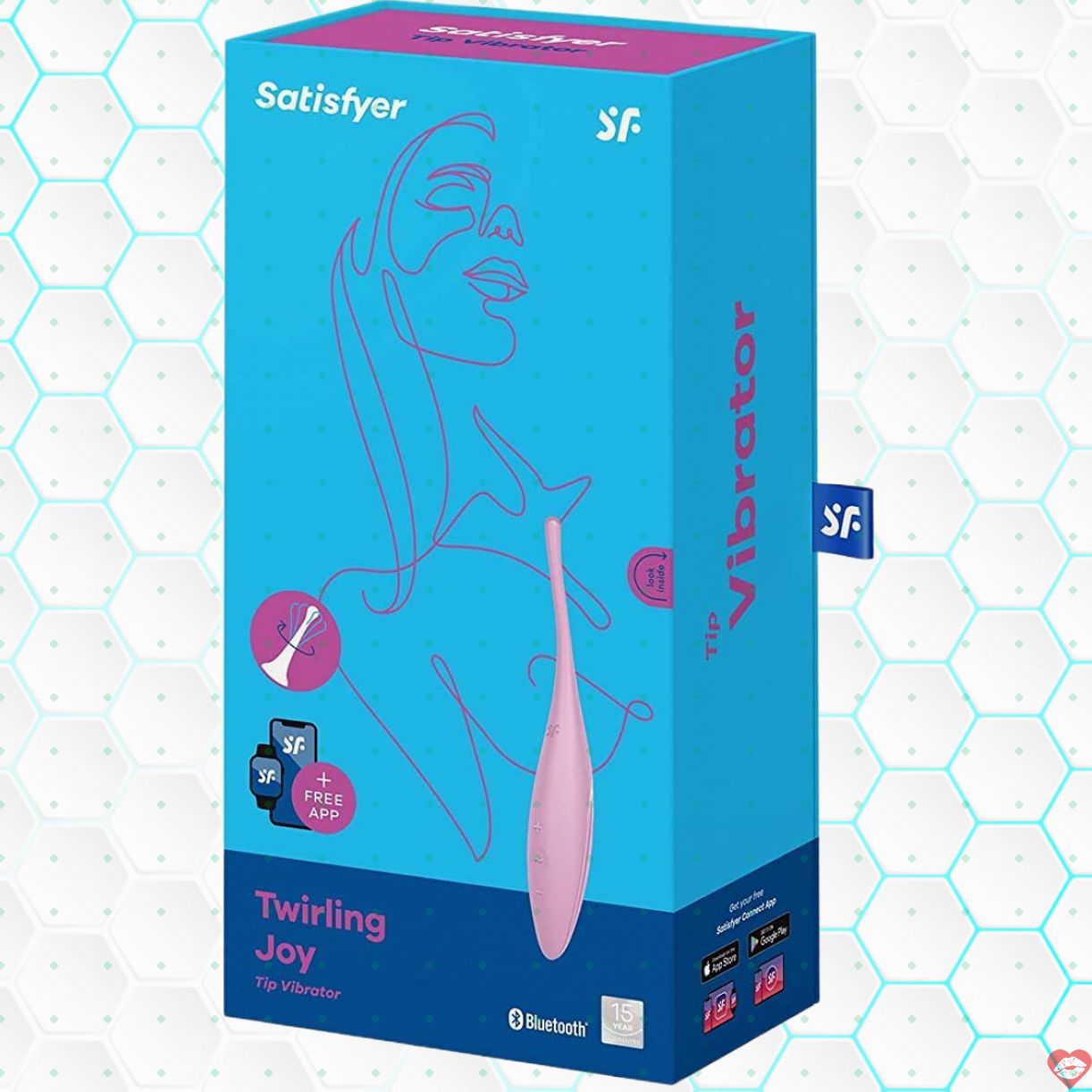 Sextoys USA điểm G Satisfyer massager app điều khiển Twirling Joy 