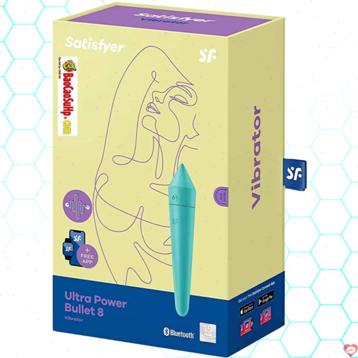 Que rung Satisfyer USA cao cấp Bluetooth điều khiển app 