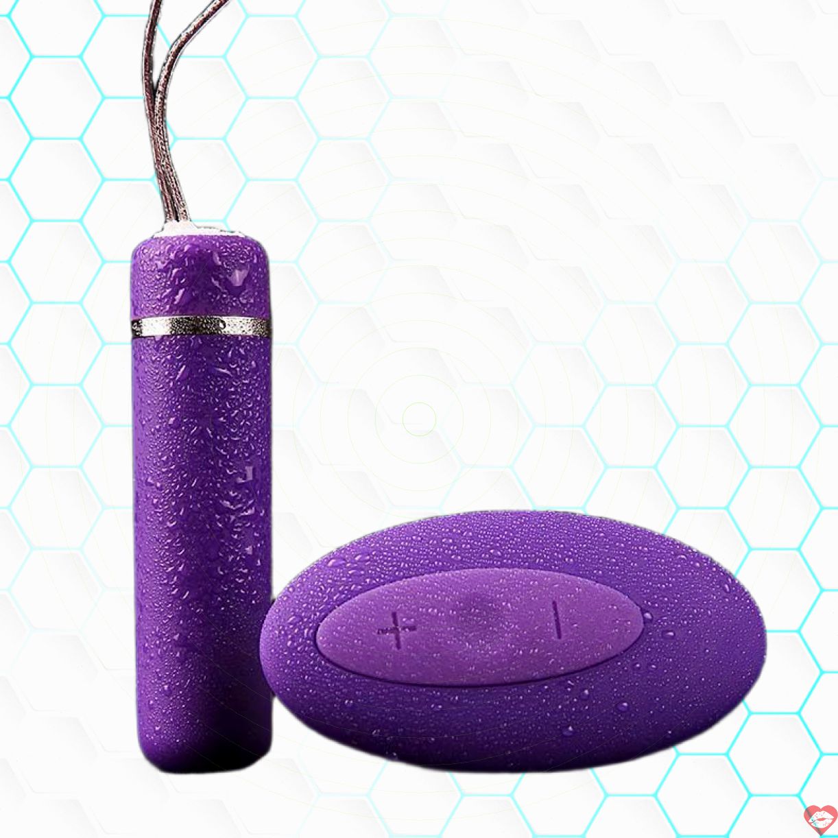 Trứng rung Galaku Purle điều khiển từ xa đa năng nhỏ gọn kích thích 