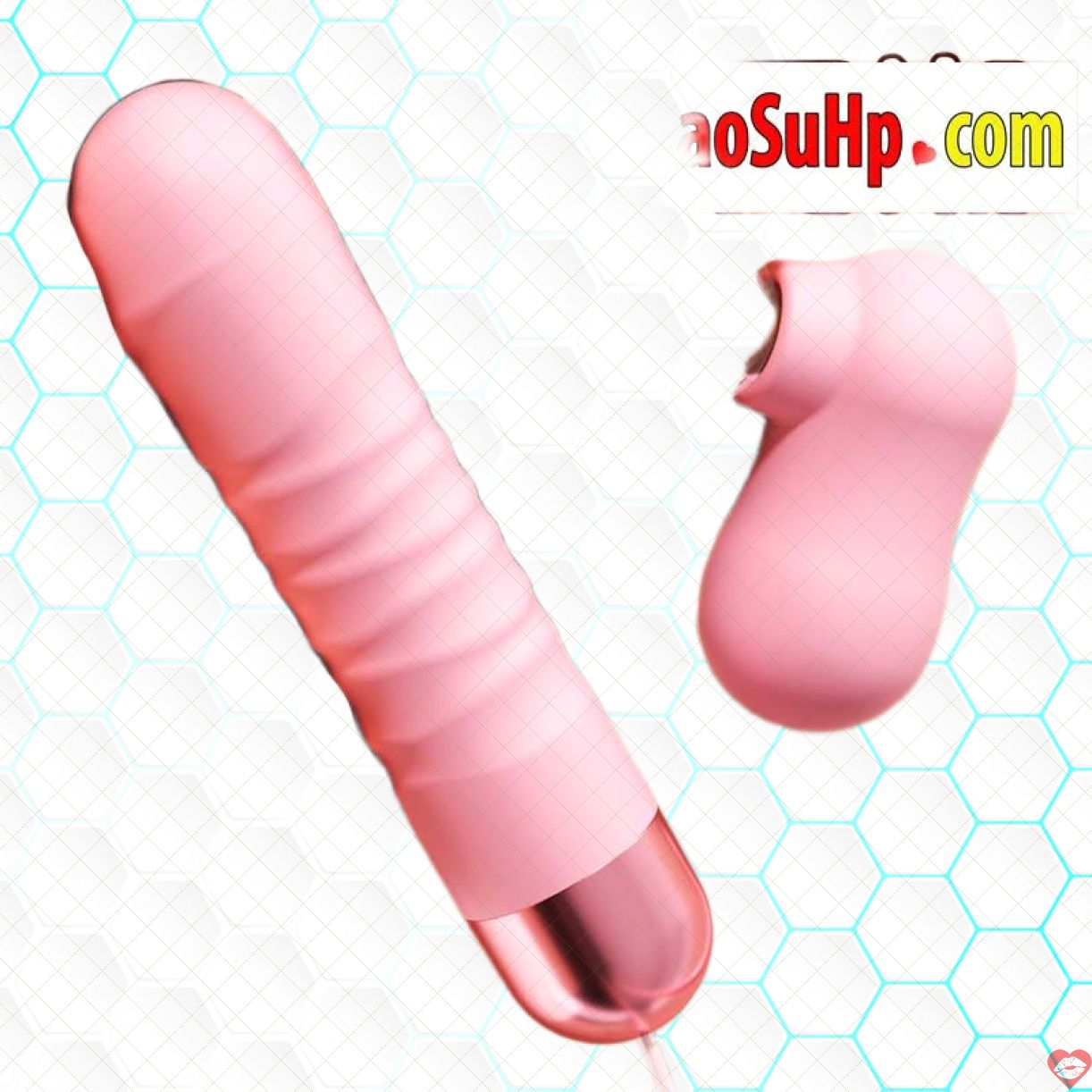 Bộ trứng rung Mizzzee 2 quả PINK SIMPLE kích thích cực mạnh 