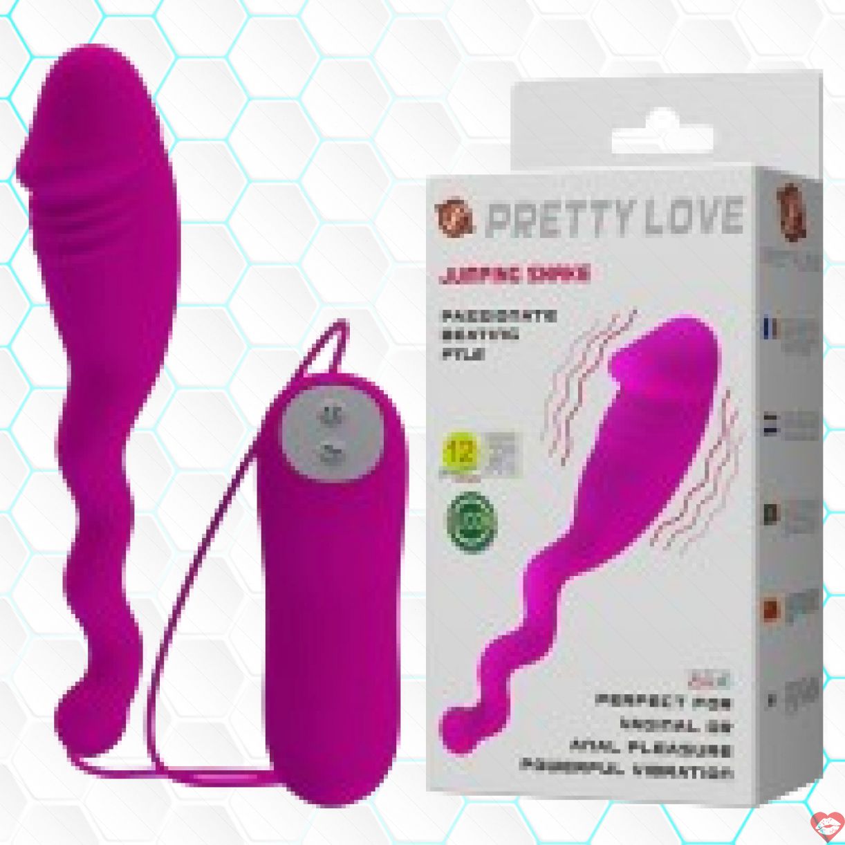 Trứng Silicon Rung 12 Chế Độ Pretty Love Đẳng Cấp, Tăng Khoái Cảm 