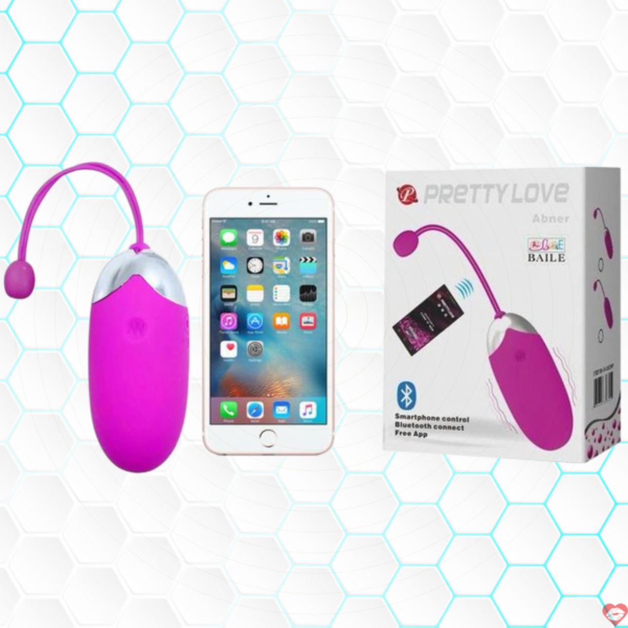 Trứng Rung Bluetooth Prettylove Abner Đỉnh Cao Hưng Phấn 