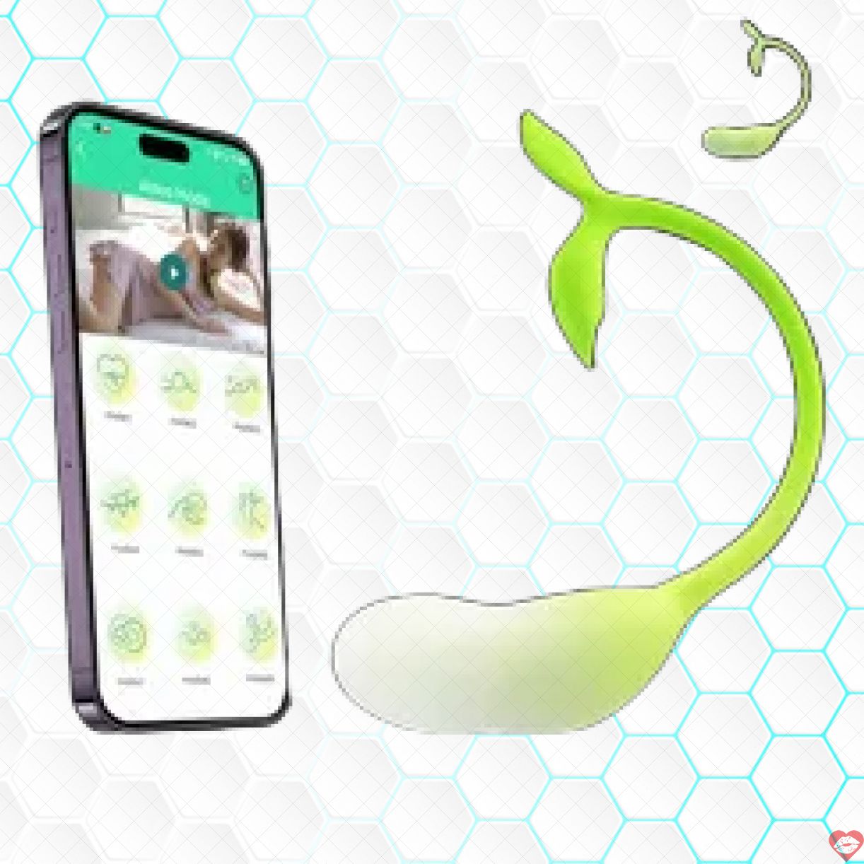 Trứng Rung Yeain Spring Buds App Điều Khiển Đa Tính Năng Đam Mê 