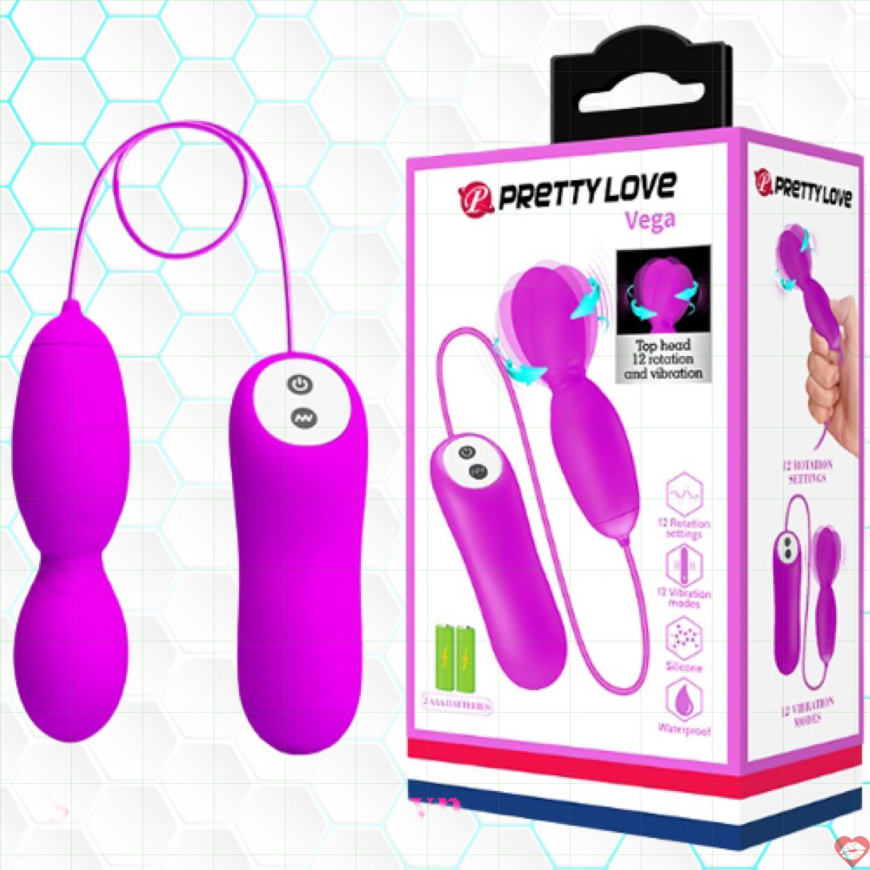 Trứng Rung Ngoáy Prettylove Vega EG31C - Kích Thích Mạnh Mẽ 