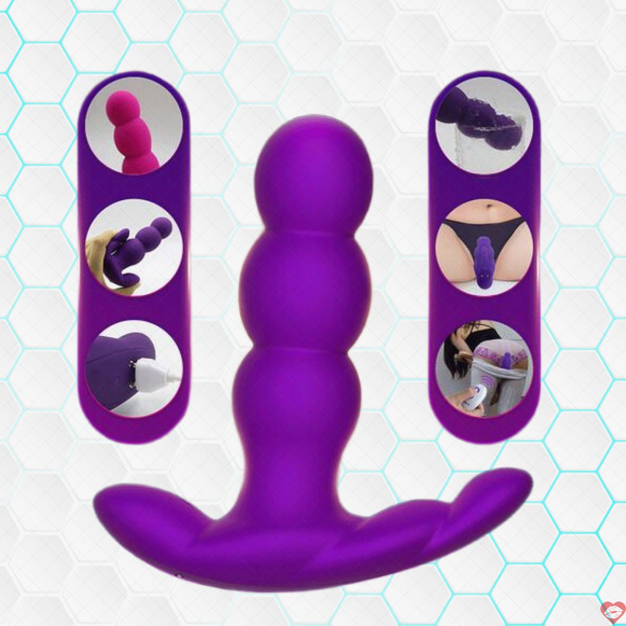 Cây rung điểm G Nalone Pearl xoắn bi điều khiển từ xa - Siêu kích thích 