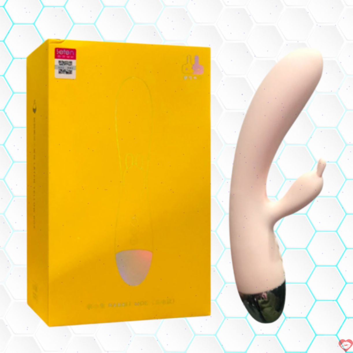 Dương vật giả đa chế độ Leten Rabbit Moe 7 nhánh sạc tiện lợi 