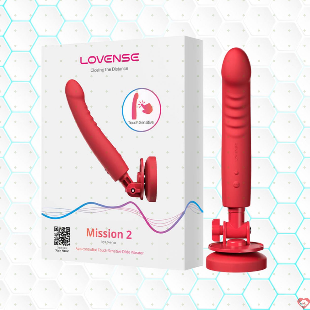 Lovense Mission 2 cao cấp kích thích mạnh mẽ đàn ông, rung siêu sướng 