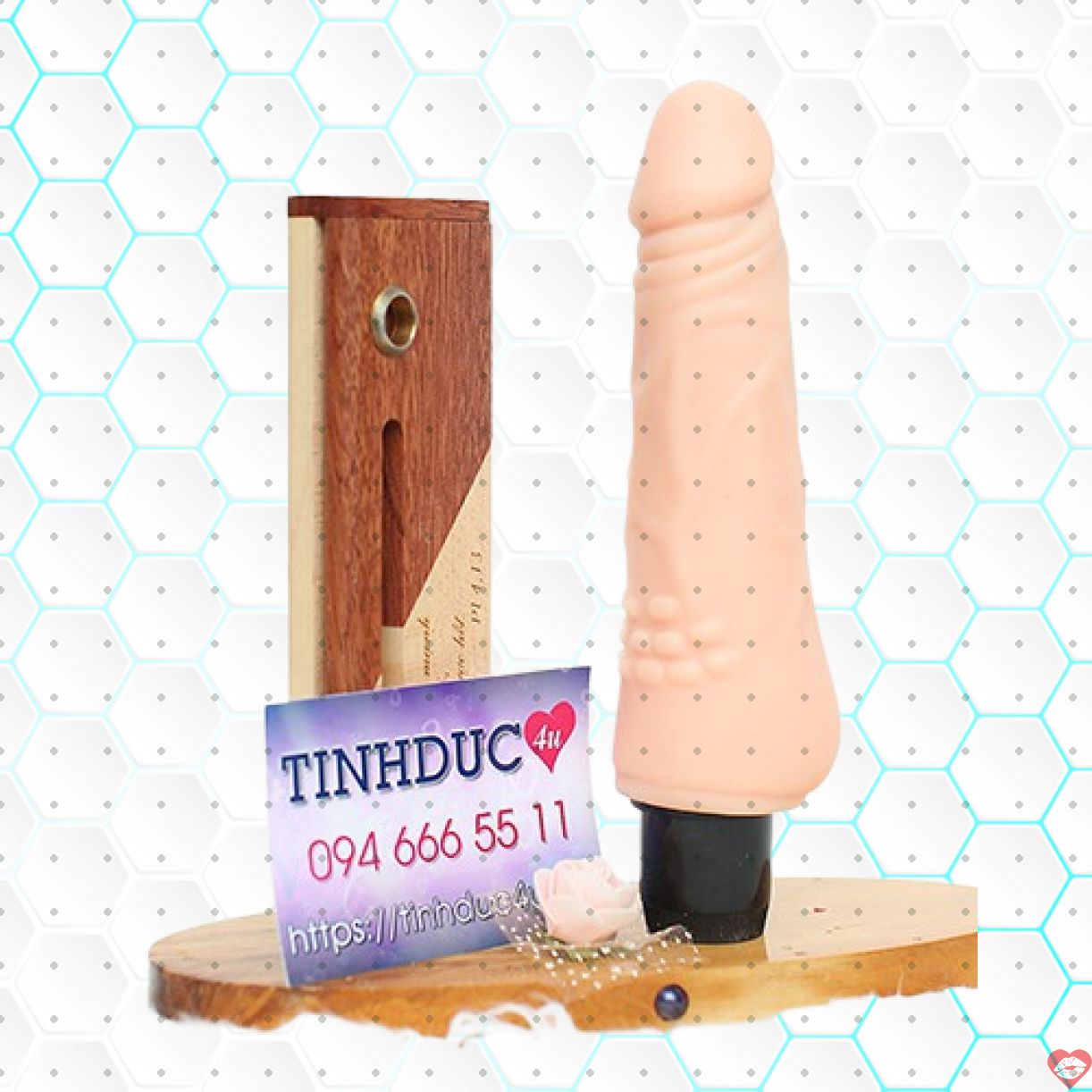 Lovetoy 8 inch siêu mềm rung cực mạnh cảm giác thật tuyệt 
