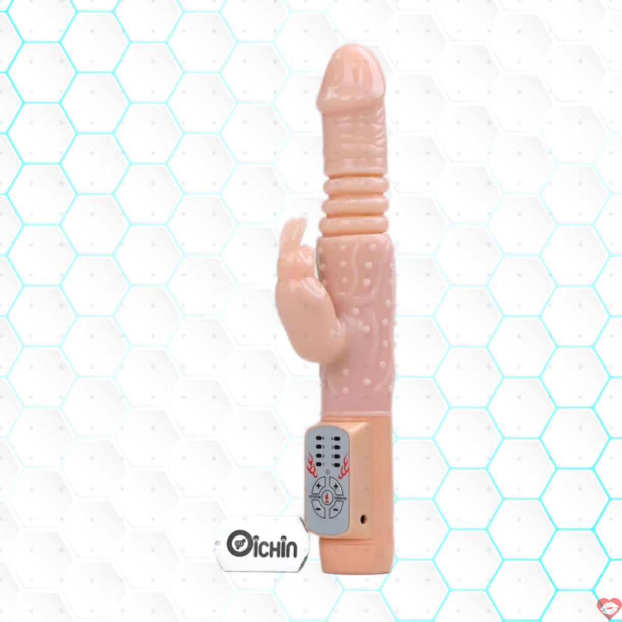 Lybaile Hot Bunny nhỏ gọn - rung xoay thụt, tỏa nhiệt sảng khoái 