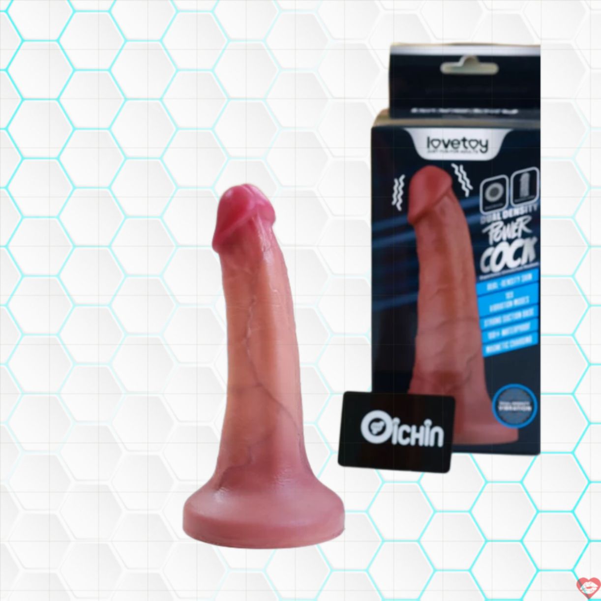Dương vật giả rung Lovetoy Dual Density 6 inch cho trải nghiệm sướng 