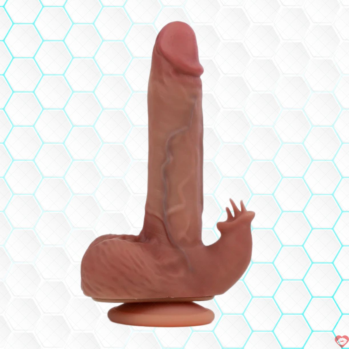 YEAIN Tarzan 3 Dildo rung thụt nóng điều khiển từ xa, kích thích mạnh 