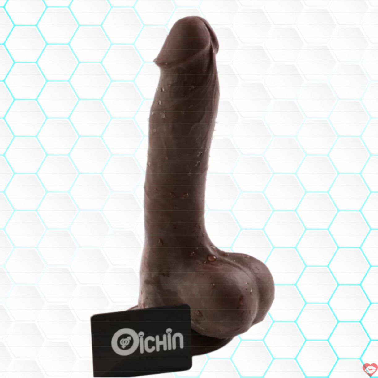 Dương vật giả Lovetoy 8 inch gân guốc châu Phi mềm mại kích thích 