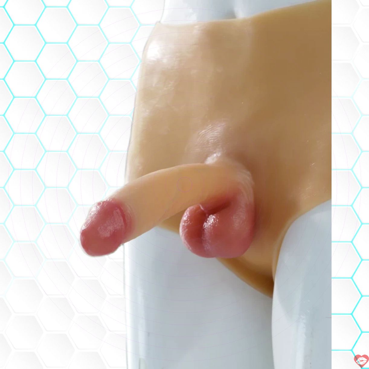 Dương Vật Giả Rỗng Ruột Manmiao W20-2 Mềm Mại Kích Thích 