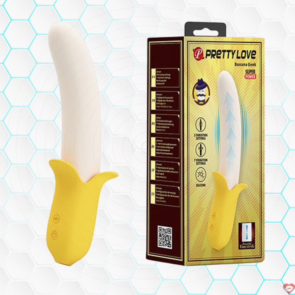 Đồ chơi tình dục Banana Geek Pretty Love độc đáo hấp dẫn bán chạy 