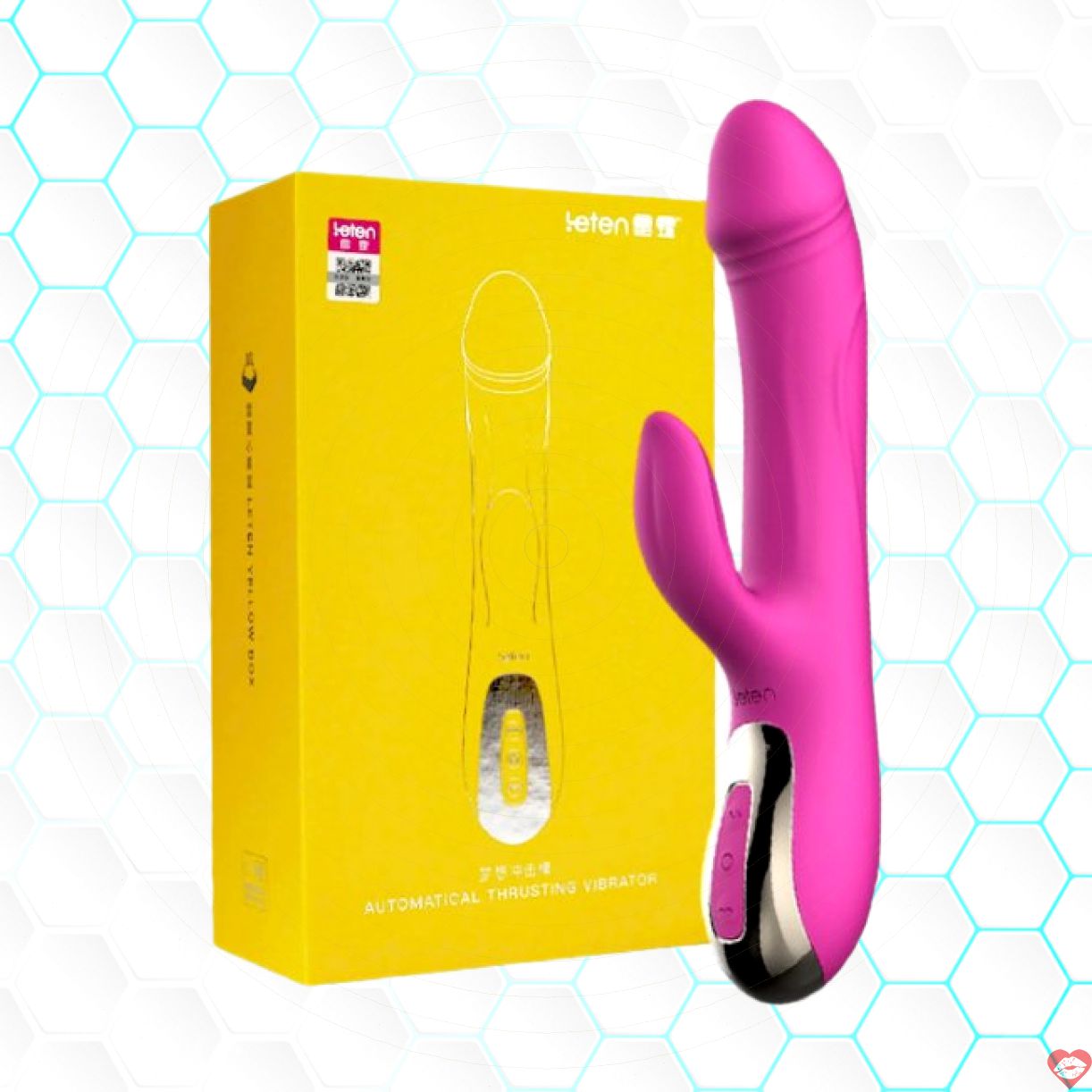 Dương vật Leten rung thụt cao cấp tỏa nhiệt siêu chân thật 