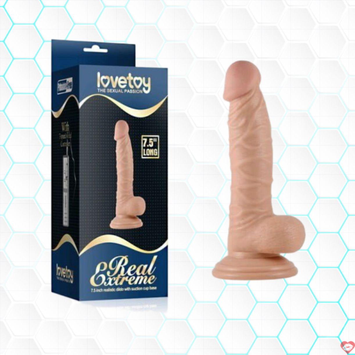 Dương Vật Giả Lovetoy Dán Tường SHP117 Siêu Thật, Kích Thích 
