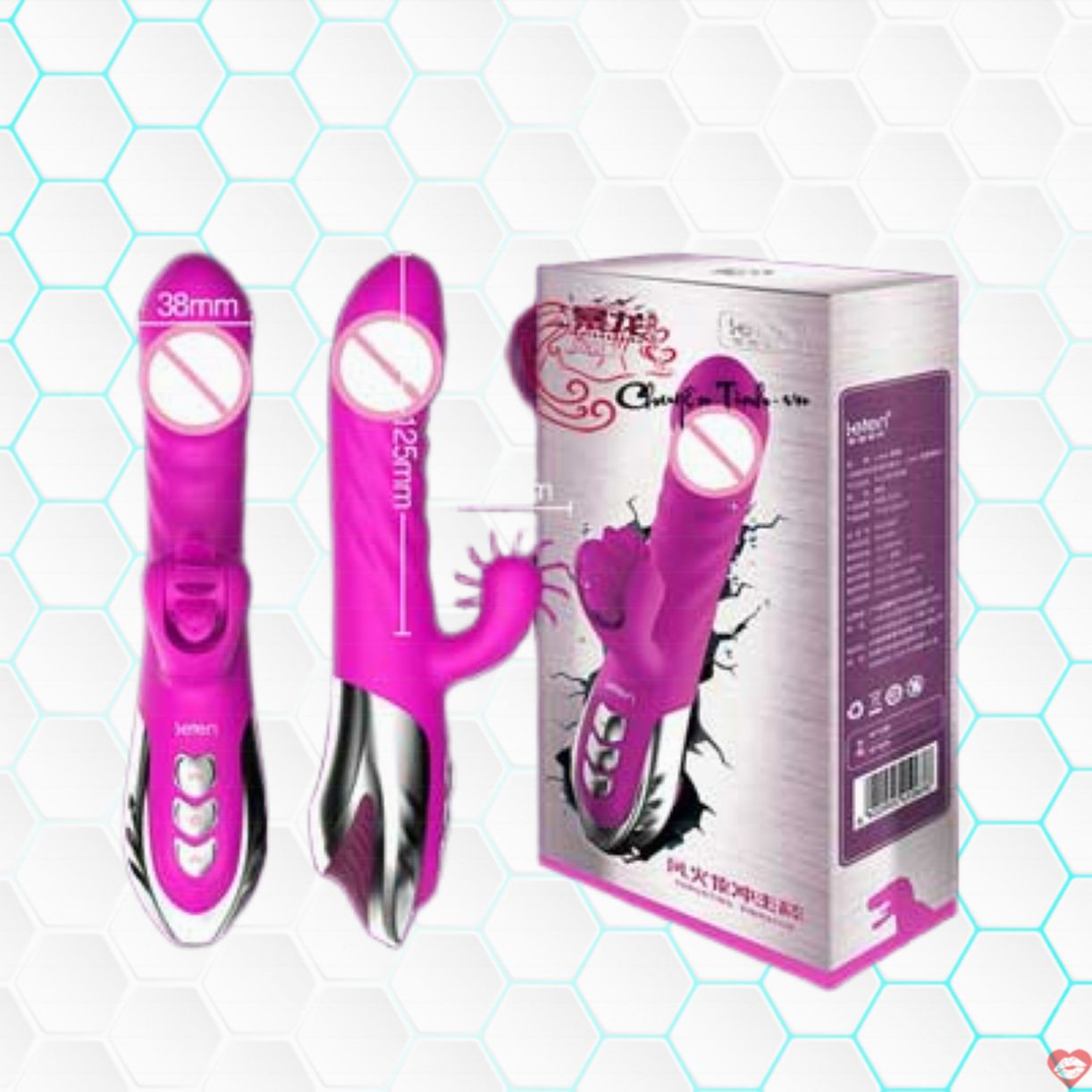 Dương Điện Giả Rung Thẳng Leten Thrusting Cao Cấp Kích Thích 