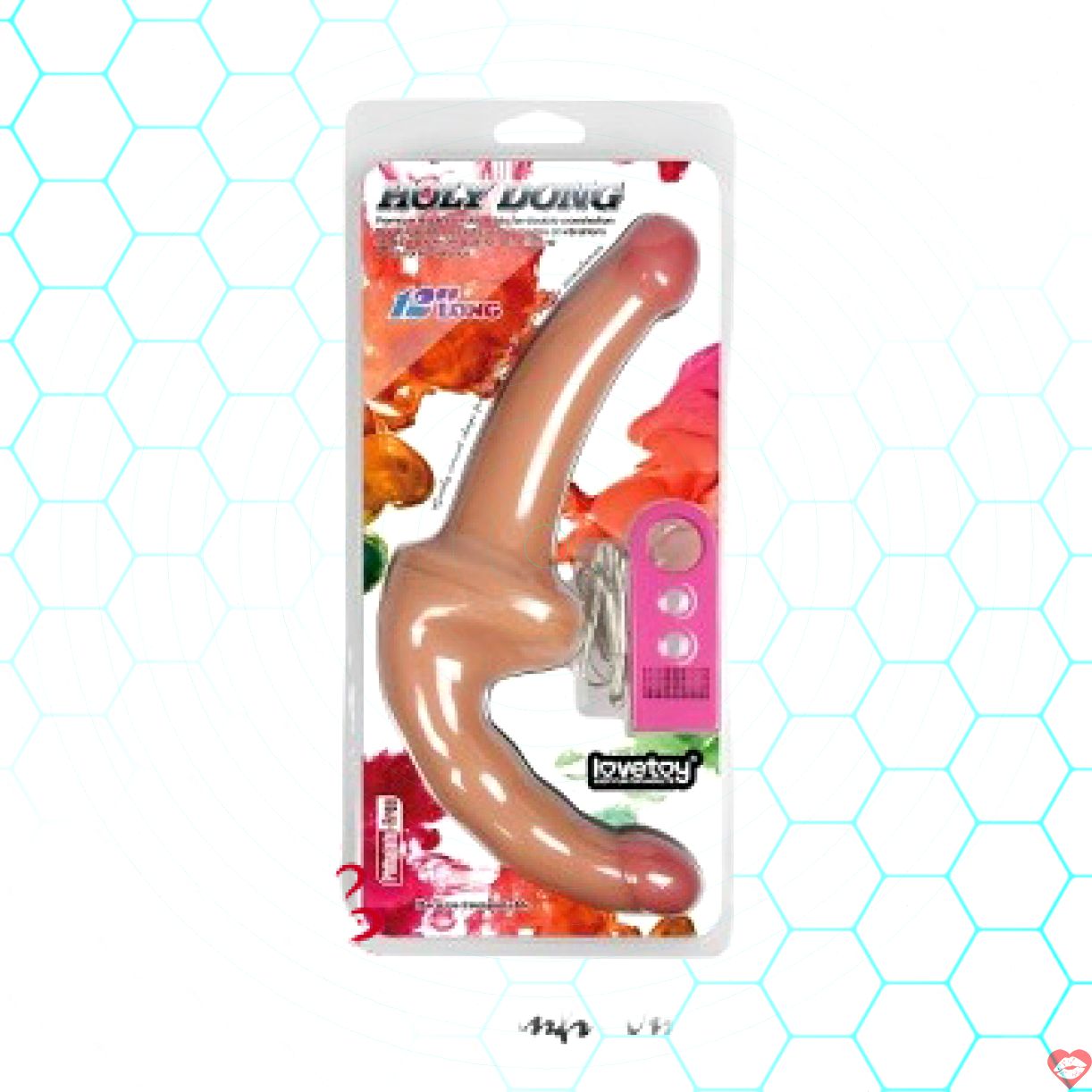 Dương vật giả 2 đầu mềm rung mạnh Lovetoy Holy Dong cao cấp 