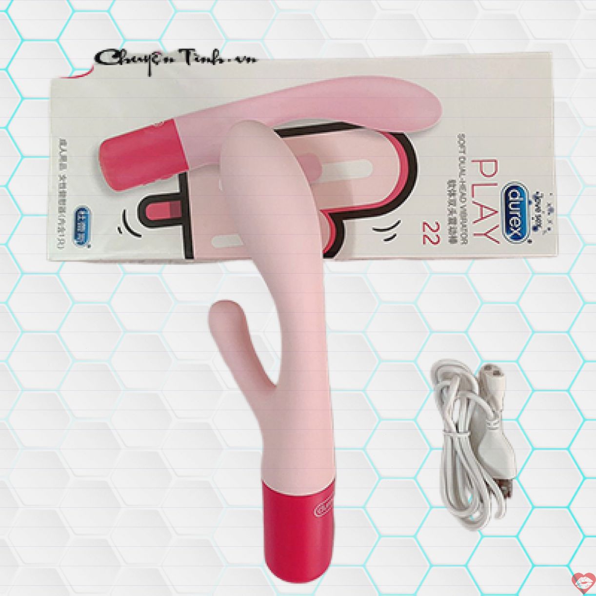 Máy rung điểm G Durex Soft Vibrator thiết kế sang trọng kích thích mạnh mẽ 