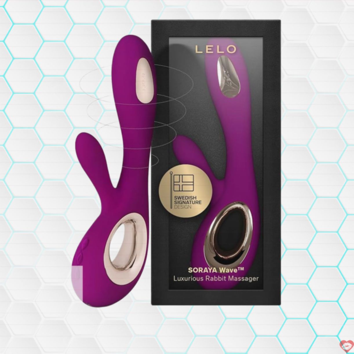 Máy rung Lelo Soraya Wave điểm G, cao cấp, sục sâu, kích thích 