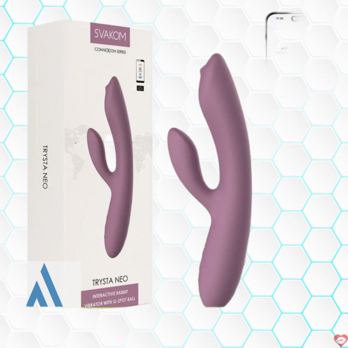 Máy massage vùng kín Svakom Trysta Neo cao cấp tiện lợi dễ dùng 