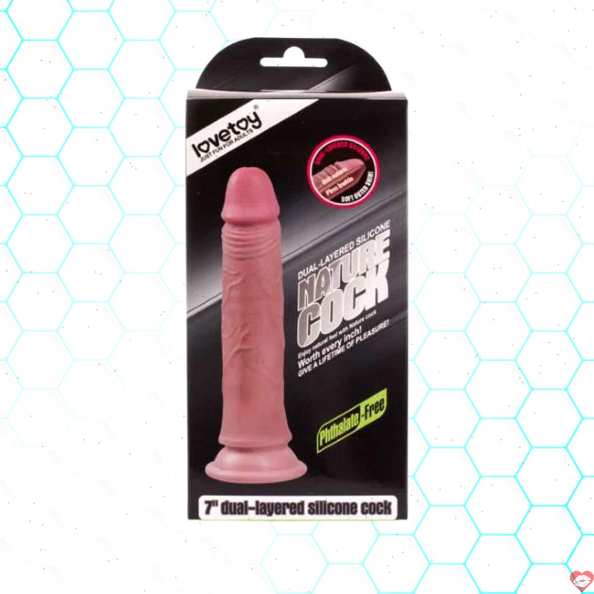 Dương Vật Silicon Gắn Tường Lovetoy 2 Lớp Chất Lượng Cao Mua Ngay 