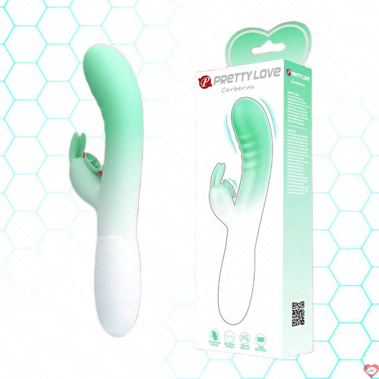 Máy Massage Pretty Love Cerberus 30 Tần Số Rung Mạnh Mẽ Kích Thích 