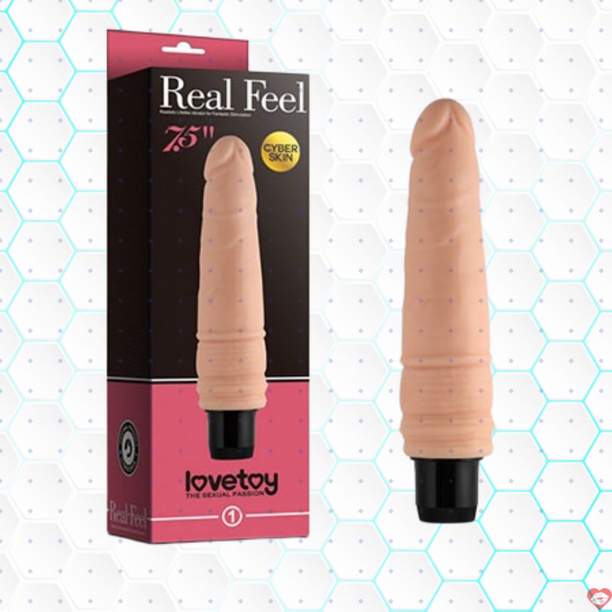 Dương vật giả Lovetoy mềm mịn rung mạnh, cảm giác thật 