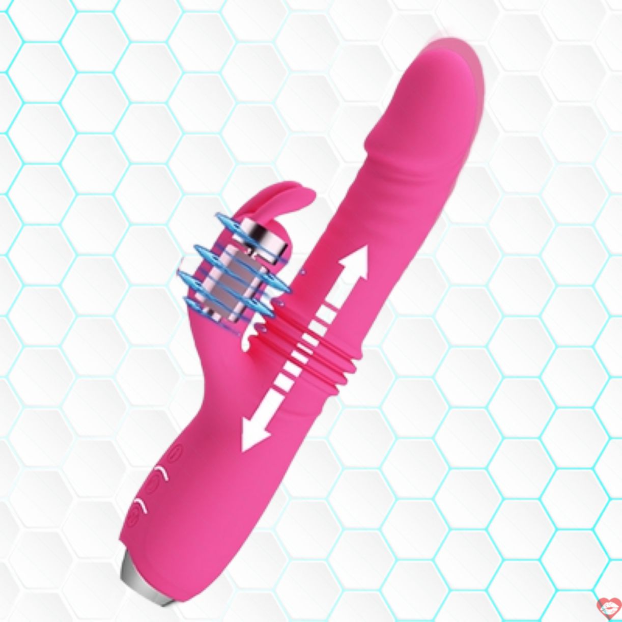 Dương vật giả mini PrettyLove Dorathy rung mạnh kích thích sướng 