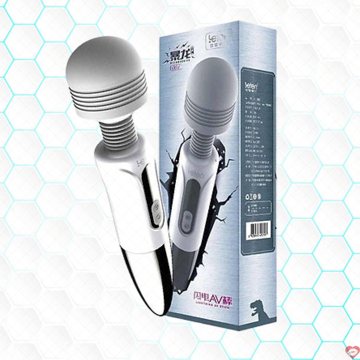 Chày rung Leten pin sạc siêu mạnh kích thích khoái cảm 