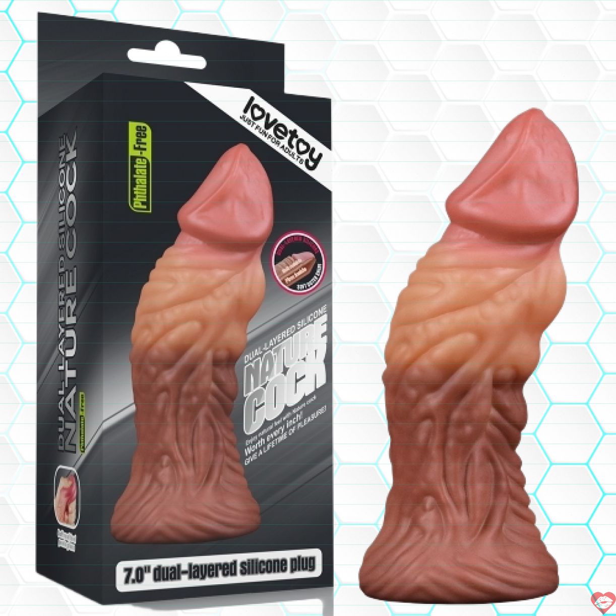 Dương vật Lovetoy 7cm siêu mềm mại tăng khoái cảm mua ngay 
