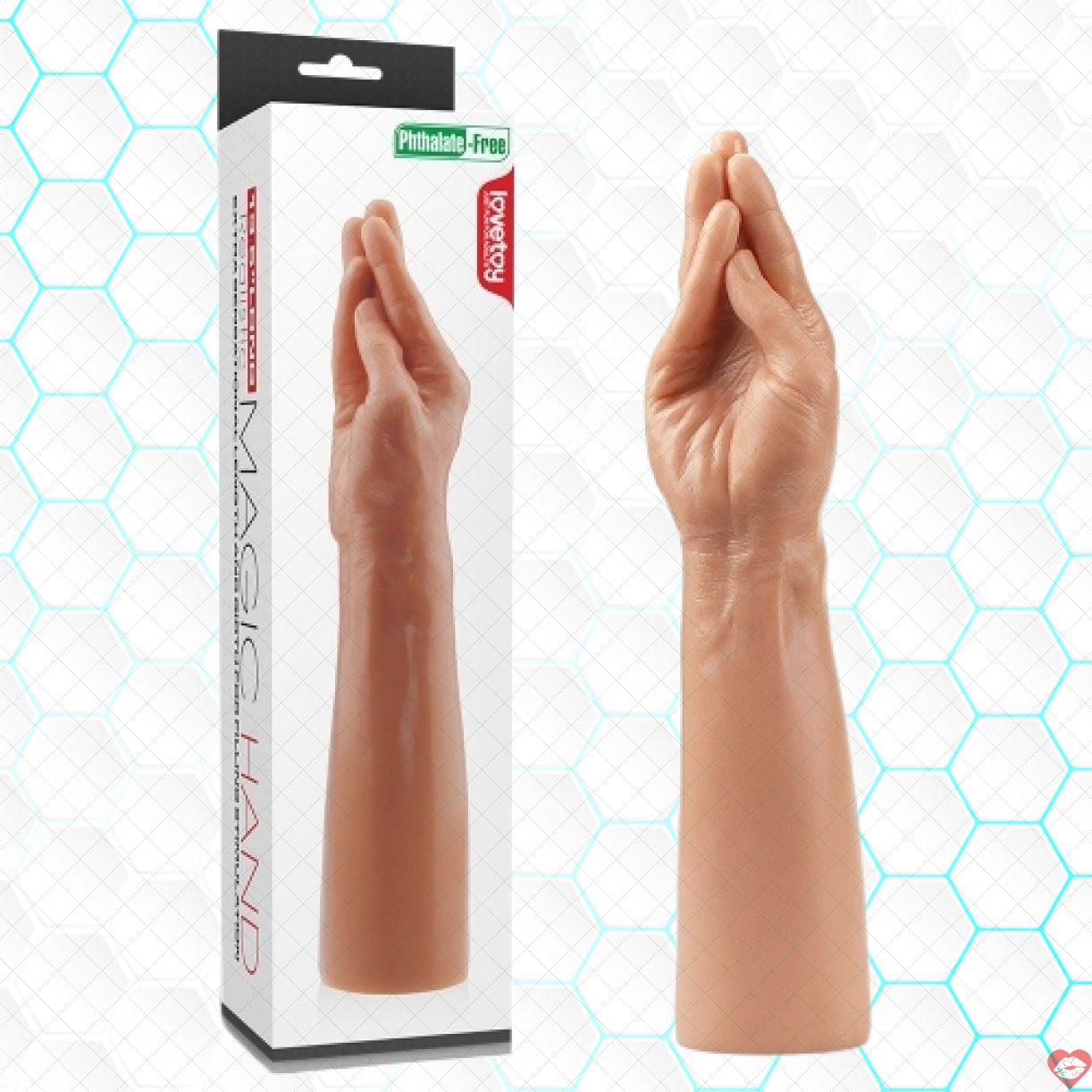 Bàn tay silicon Lovetoy Kingsize siêu khủng 13.5cm thỏa mãn cực đã 