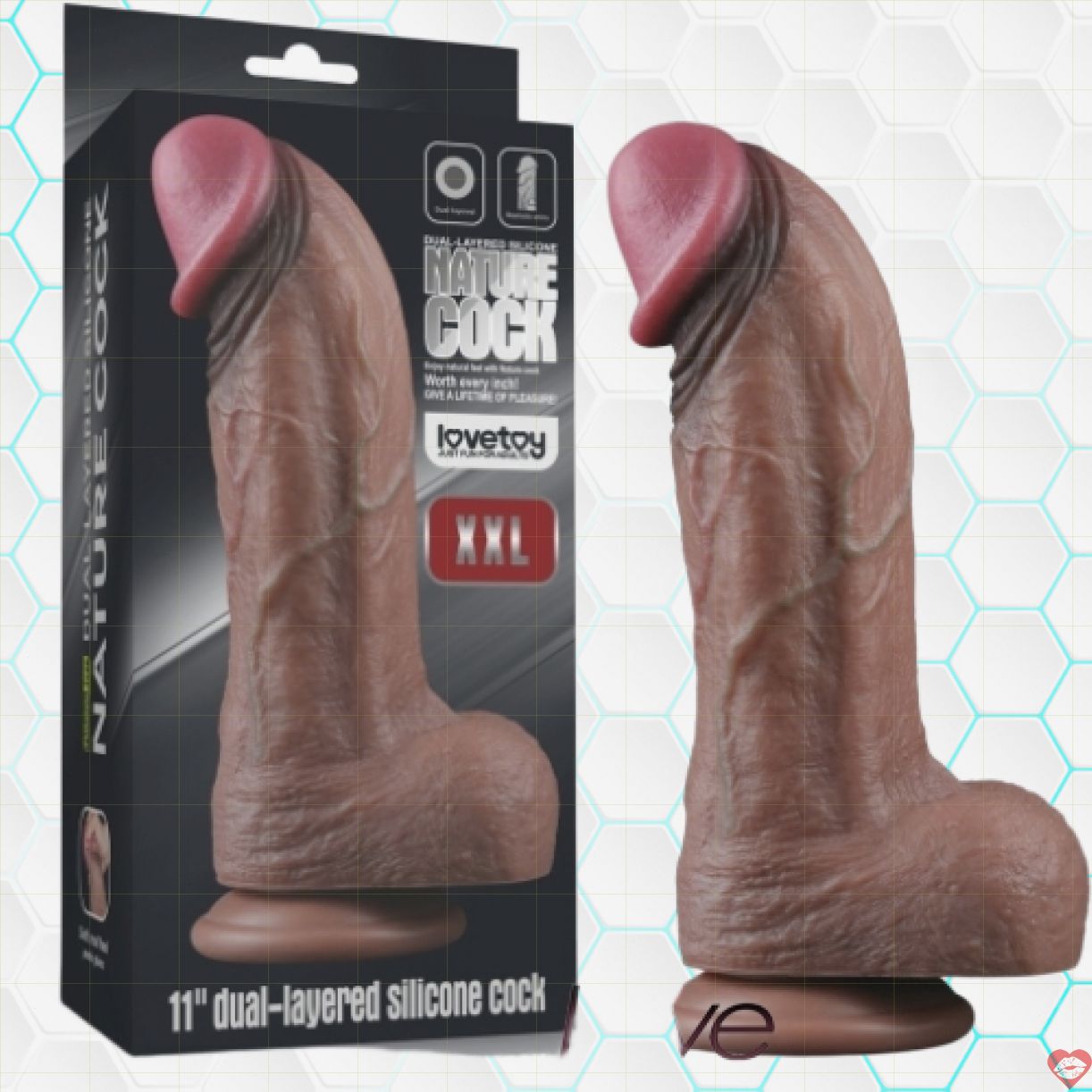 Dương vật siêu mềm Lovetoy 11 kích thích cực mạnh dễ dùng 