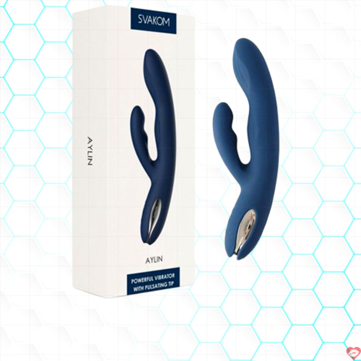 Svakom Alyn máy rung 2 đầu bi nổi sóng rung mạnh kích thích 