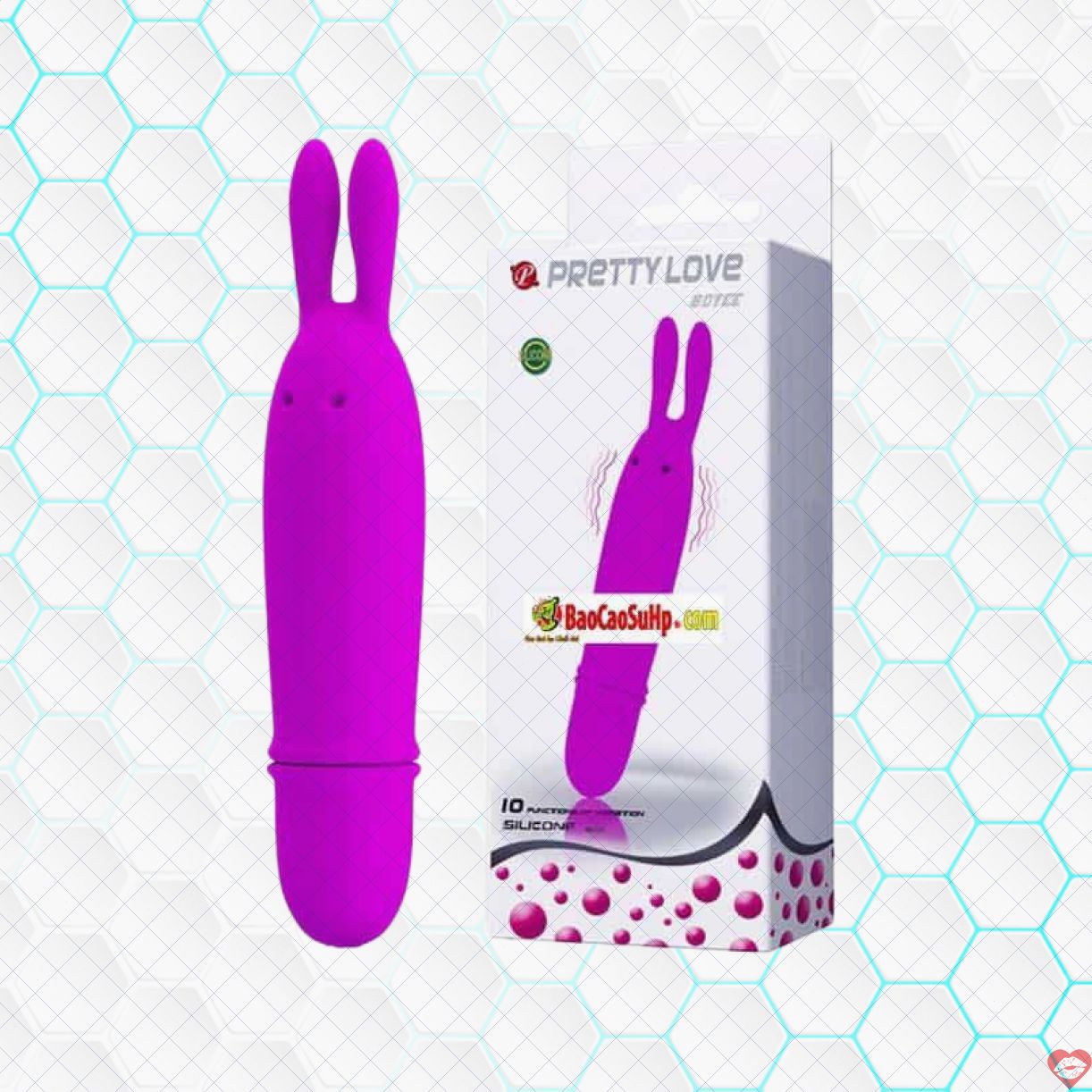 Sextoy dương vật giả Prettylove Boyce rung kích thích mạnh mẽ 