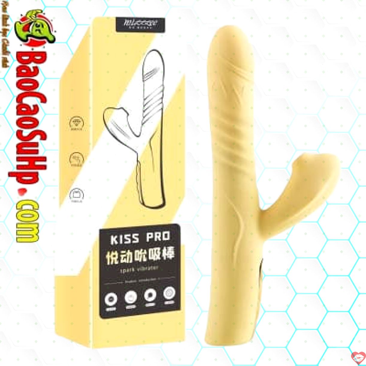 Đồ chơi tình dục cao cấp KissPro Mizzzee rung thụt kích thích 