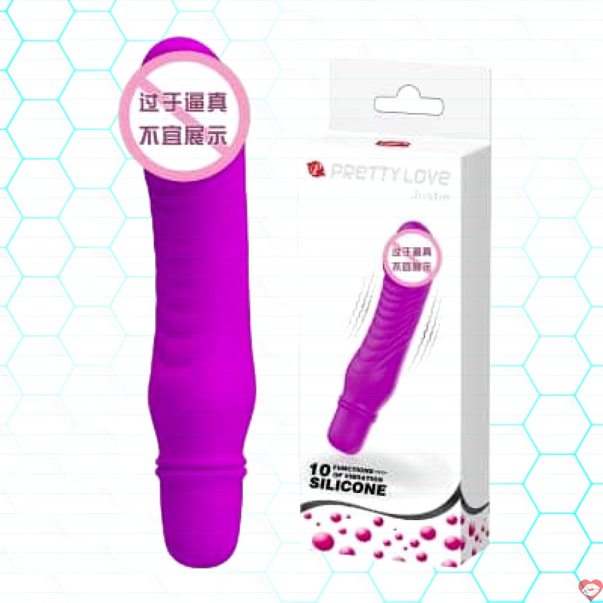 Máy rung Prettylove Justin kích thích điểm G nhỏ gọn bền 