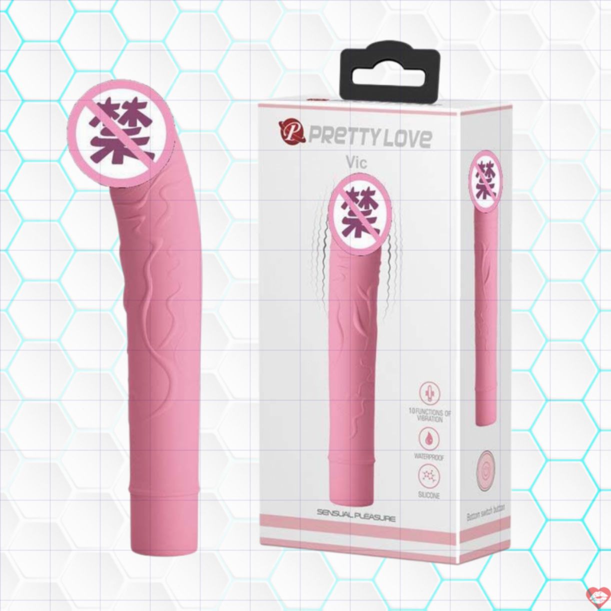 Que rung PrettyLove VIC chính hãng mạnh mẽ nhỏ gọn tiện lợi 10 chế độ 