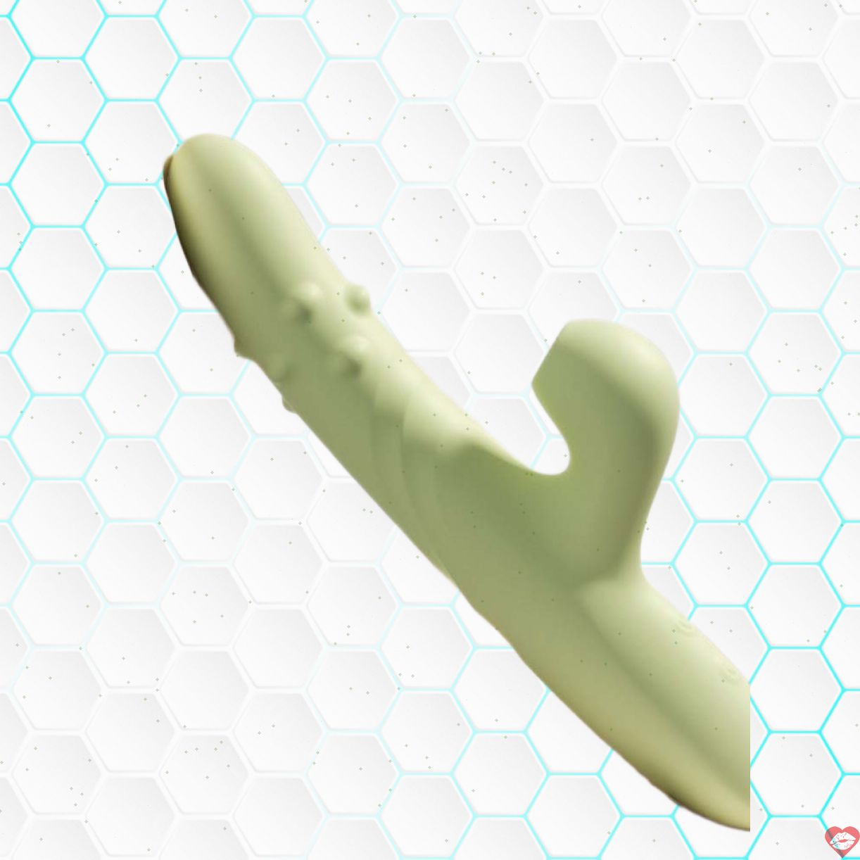 Dương vật giả Mizzzee Mambo Green bi xoay hút mạnh, kích thích 