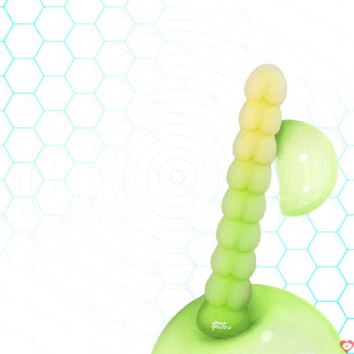 Máy rung 3D Pink Peach Tower nhỏ gọn đa năng kích thích mạnh 