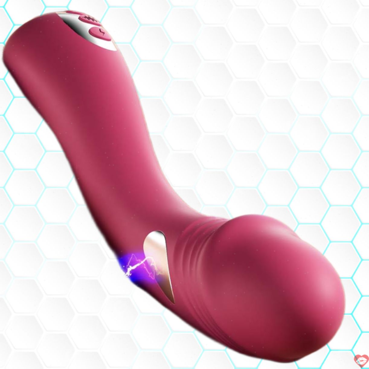 Dương vật giả Jiuuy Jiela G Sport rung giật nhiệt mạnh kích thích 