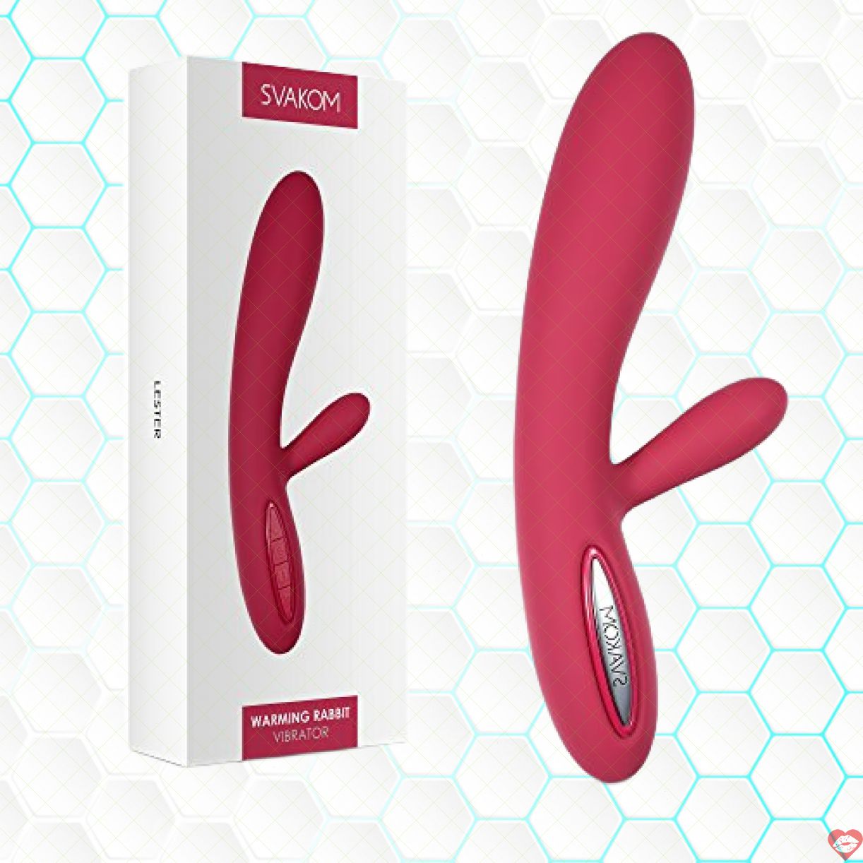 Dương Vật Giả Silicon Cao Cấp SVAKOM Lester Siêu Mạnh Kích Thích G 