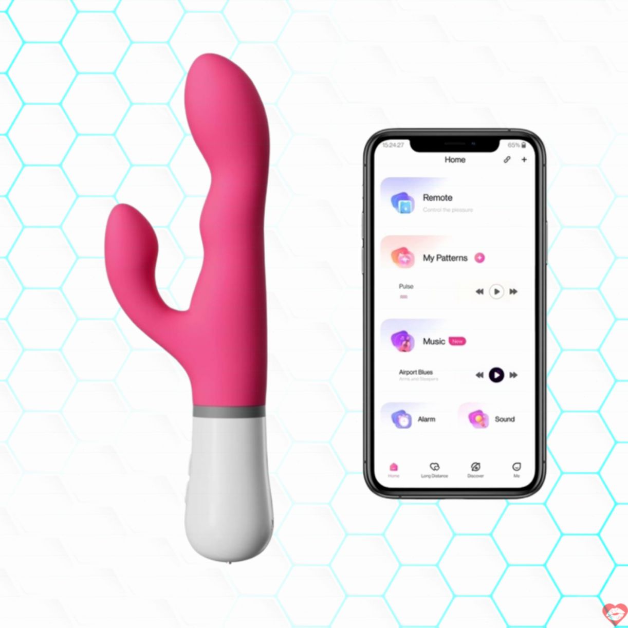 Dương Vật Giả Lovense Cao Cấp Siêu Rung Quyến Rũ Tương Tác 