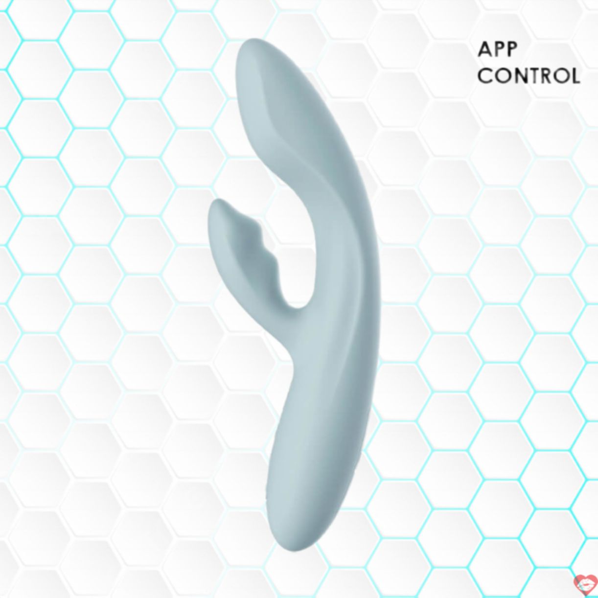 SVAKOM Chika sextoy điều khiển App rung 2 nhánh có sưởi ấm 
