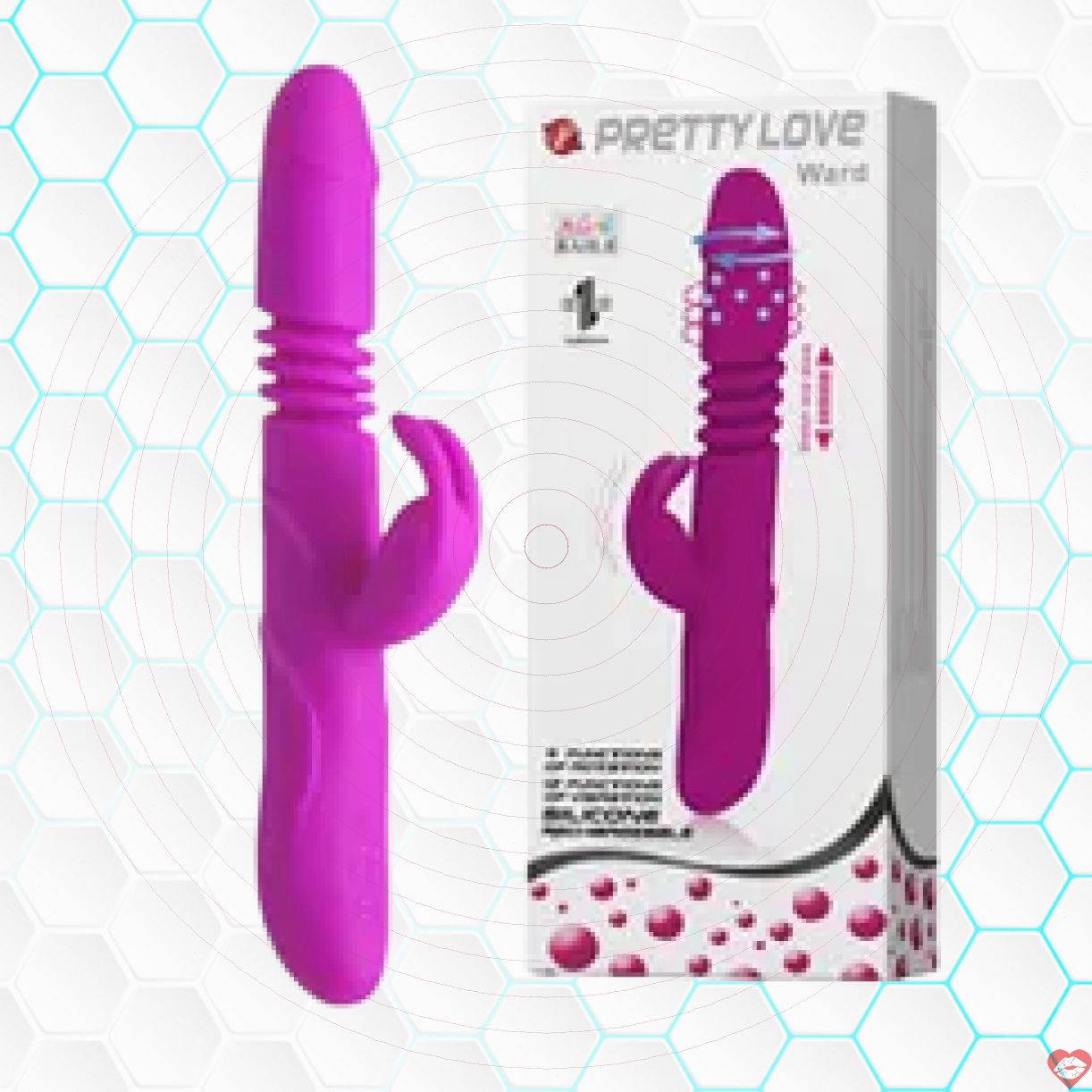 Pretty Love Ward rung ngoáy cao cấp kích thích khoái cảm Eva 