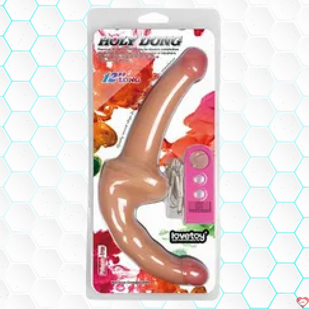 Dương Vật Giả 2 Đầu Rung Kích Thích Nữ Tình Dục Lovetoy 